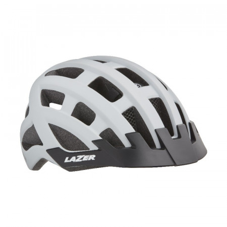 CASCA LAZER COMP DLX CE-CPSC/ MATTE WHITE UNISIZE +NET+LED+MIPS (20)