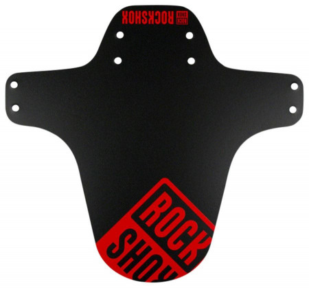 Fender RockShox MTB Black Oxy Red Print