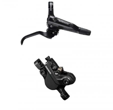 FRANA PE DISC SET ASAMBLAT SHIMANO J-KIT BL-MT501(R) BR-MT500(R) FARA ADAPTOR PLACUTE RESIN FURTUN SM-BH59-SS 1700MM NEGRU INCL. OLIVA & INSERTIE CONECTARE NEGRU AMBALAT IND.