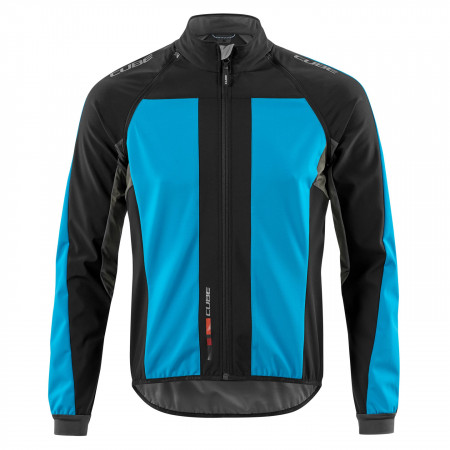 JACHETA CUBE TEAMLINE MULTIFUNCTIONAL JACKET BLUE BLACK M