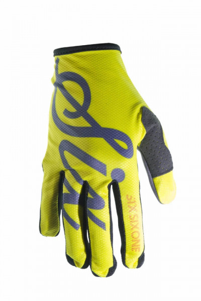 Manusi 661 Youth Comp Glove Galben Script
