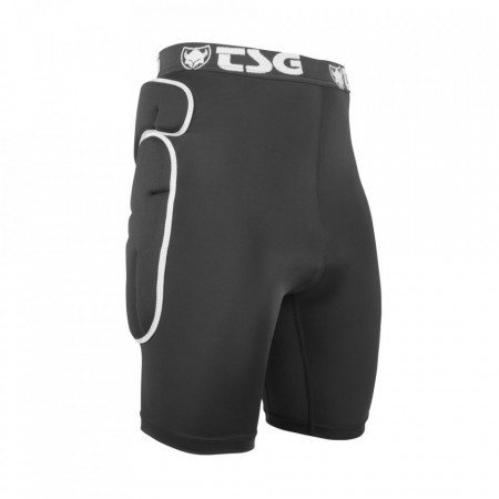 Pantaloni cu protectii TSG Combat - Black S
