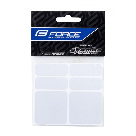Protectie cadru Force autocolante set 6 bucati argintiu reflectorizant