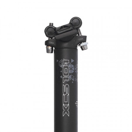 Tija Sa CROSSER SP368 31.6x400mm - Black/Grey
