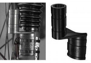 Adaptor ciclocomputer pentru furci lefty