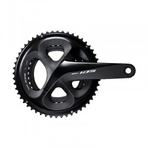 ANGRENAJ PEDALIER SHIMANO 105 FC-R7000 52X36T BRAT 170MM PT. 11 VIT. PE SPATE HOLLOWTECH 2 FARA CG FARA BUTUC PEDALIER NEGRU AMBALAT IND.