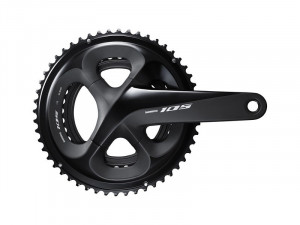 ANGRENAJ PEDALIER SHIMANO 105 FC-R7000 52X36T BRAT 172.5MM PT. 11 VIT. PE SPATE HOLLOWTECH 2 FARA CG FARA BUTUC PEDALIER NEGRU AMBALAT IND.