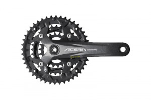 ANGRENAJ PEDALIER SHIMANO ACERA FC-M391-L 44X32X22T BRAT 175MM PT. 9 VIT. PE SPATE FARA CG COMPATIBIL CHAINCASE INCL. SURUBURI LOGO SHIMANO NEGRU AMBALAT IND.