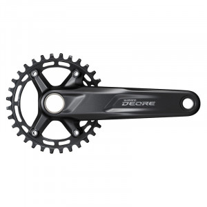 ANGRENAJ PEDALIER SHIMANO DEORE FC-M5100-1 FOAIE 32T BRAT 175MM PT. 10/11 VIT. PE SPATE FARA BB PT. CHAIN LINE 52MM AMBALAT IND.