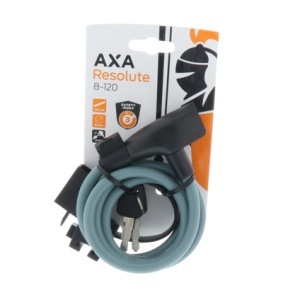 Antifurt Cablu AXA Resolute 8mm/120cm - Army Green - Img 5