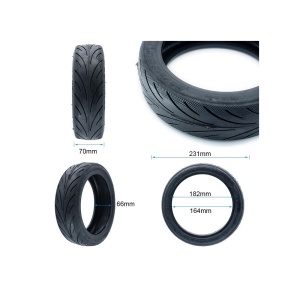 Anvelopa tubeless trotineta Wanda 60/70-6.5 - Img 4