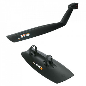 Aparatori bicicleta SKS X-Tra-Dry / Mud-X - Black | Set - Img 2