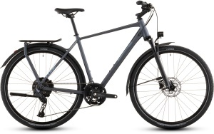 BICICLETA CUBE KATHMANDU EXC METALLICGREY CHROME 2026 58 cm
