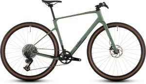 BICICLETA CUBE NULANE C:62 SLT GREENSMOOTHIE GREEN 2026 61 cm