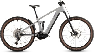 BICICLETA ELECTRICA CUBE STEREO HYBRID ONE22 SLX 800 GREIGE SWITCH 2026 cadru S (16") - roti 27.5