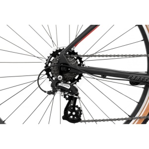Bicicleta Rock Machine Crossride 100 29 Matte Black/Dark Grey/Brick Red 18.0 - (M) - Img 10