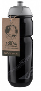 Bidon Force Bio 0.75l negru/gri - Img 3