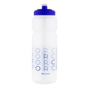 Bidon Force ENJOY 750ml, transparent-albastru