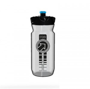 BIDON PRO TEAM TRANSPARENT 600ML CU CAPAC (21)