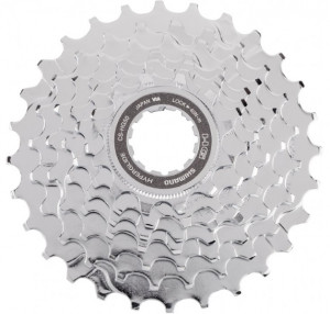 BLOC DE PINIOANE PE CASETA SHIMANO CS-HG50 7 VIT. 14-16-18-21-24-28-32T (F) ARGINTIU AMBALAT IND.