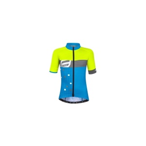 Bluza Copii Force Square fluo/albastru 154-164 cm - Img 6