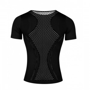 Bluza Corp cu Maneci Scurte Force Summer Black M-L - Img 2
