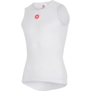 Bluza corp fara maneci Castelli PRO Issue SL, Alb, M