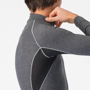 Bluza de corp Castelli Flanders 2 Gri L - Img 2