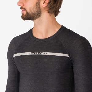 Bluza de corp Castelli Merino Seamless, Negru, XXL - Img 3