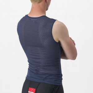 Bluza de corp fara maneci Castelli PRO Mesh 2.0 SL, pentru barbati, albastru belgian, S - Img 3
