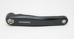 BRAT PEDALIER SHIMANO FC-M371 STANGA 175MM NEGRU