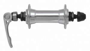 Butuc fata aluminiu Force 36h QR rulmenti argintiu - Img 2