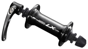 BUTUC FATA SHIMANO DEORE LX HB-T670 32H OLD 100MM AX 108MM NEGRU AMBALAT IND.