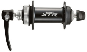 BUTUC FATA SHIMANO XTR HB-M985 32H AX 108MM OLD 100MM PT. FRANA PE DISC CENTER LOCK CU GARNITURA PT. MONTURA DISCULUI AMBALAT IND.