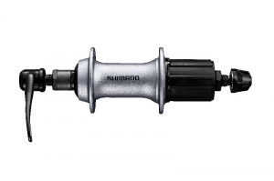BUTUC SPATE SHIMANO ACERA FH-T3000 32H 8/9/10 VIT. OLD 135MM AX 146MM QR 170MM ARGINTIU AMBALAT IND.
