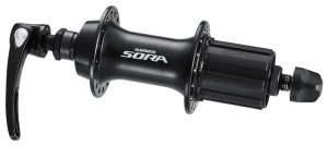 BUTUC SPATE SHIMANO SORA FH-3500 8/9/10 VIT. 36H QR 163MM OLD 130MM AX 141MM AMBALAT IND.