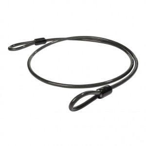 CABLU ANTIFURT CUBE SPIRAL LOCK EXTRA 10 x 1800 mm Negru