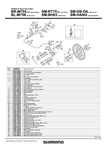 CAPAC REZERVOR SHIMANO BL-M756 DREAPTA