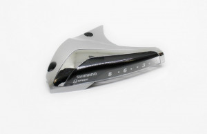 CAPAC SUPERIOR SHIMANO ST-EF60 8 VIT. ARGINTIU & SURUBURI DE FIXARE M3X5 - Img 2