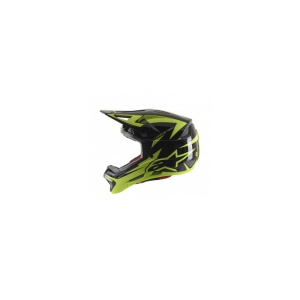 Casca Alpinestars Missile tech Airlift Black/yellow Fluo L (59-60 cm) - Img 2