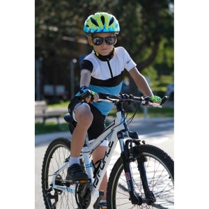 Casca copii Force Ant Junior, fluo/albastru, XXS-XS (44-48 cm) - Img 11