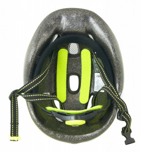 Casca copii Force FUN Stripes Fluo/Negru/Gri S (48-54 cm) - Img 3