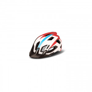 CASCA CUBE HELMET QUEST TEAMLINE WHITE BLUE RED XL (59-64)