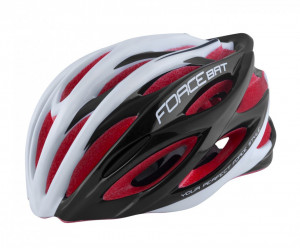 Casca Force Bat negru/alb/rosu S-M (54-58 cm) - Img 2