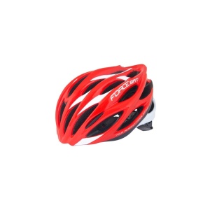 Casca Force Bat rosu/alb S-M (54-58 cm)