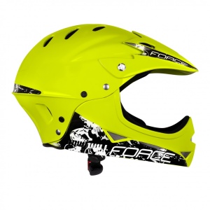 Casca Force Downhill Junior fluo lucios S-M (54-58 cm) - Img 4