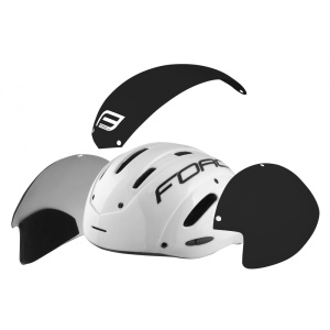 Casca Force Globe Air alb/negru L-XL (58-62 cm) - Img 14