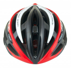 Casca Force Road Junior negru/rosu/alb XS-S (48-54 cm) - Img 4