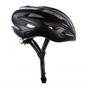 Casca Force Road Negru Mat/Lucios S-M (54-58 cm) - Img 7