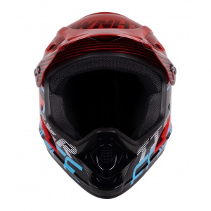 Casca Force Tiger Downhill Red/Black/Bleu S-M (57-58 cm) - Img 7